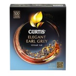 Curtis чай черный Elegant Earl Grey, 100 пакетиков
